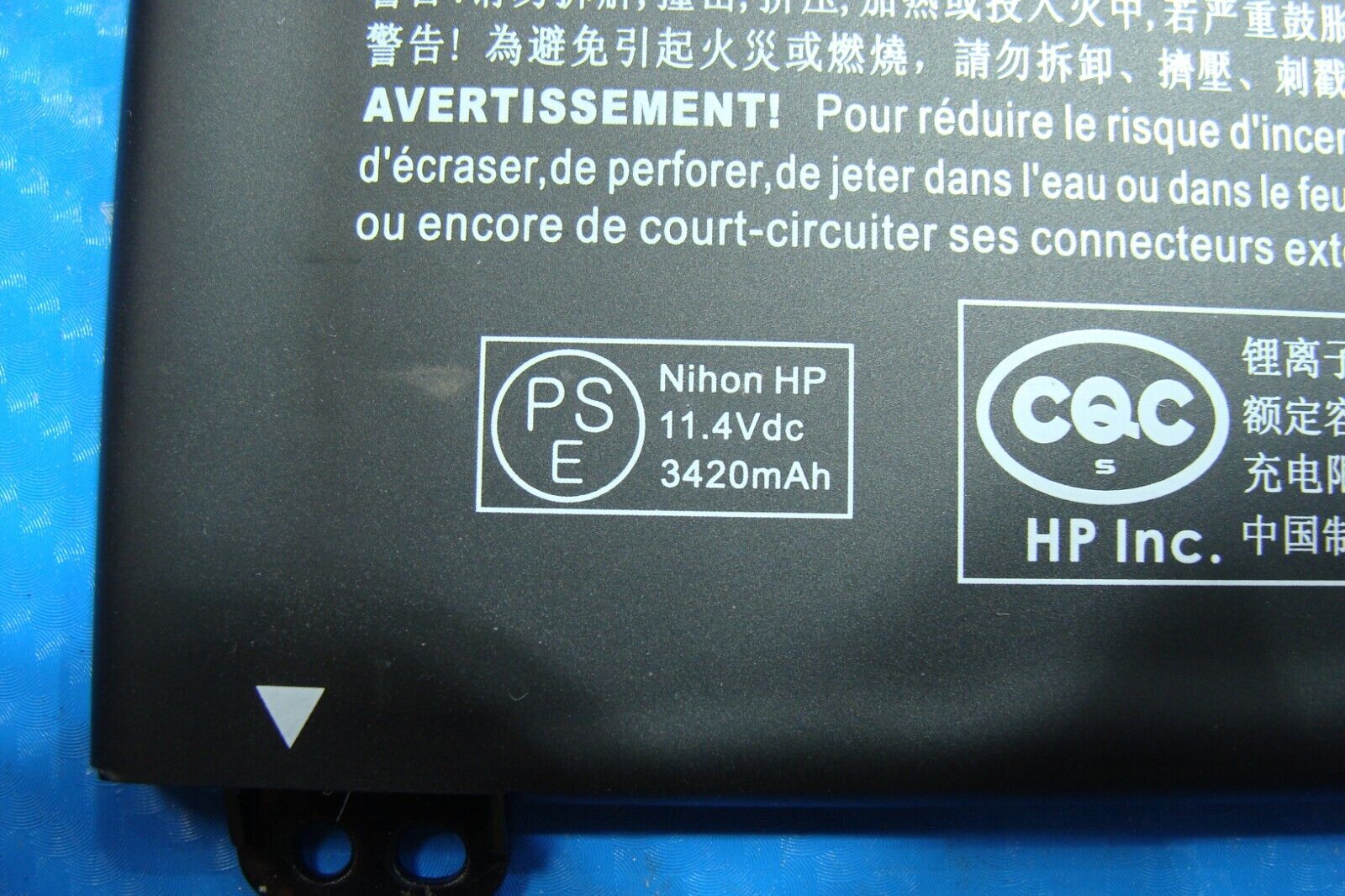 HP 15-da0002dx 15.6" Genuine Battery 11.4V 41.04Wh 3420mAh HT03XL L11119-855