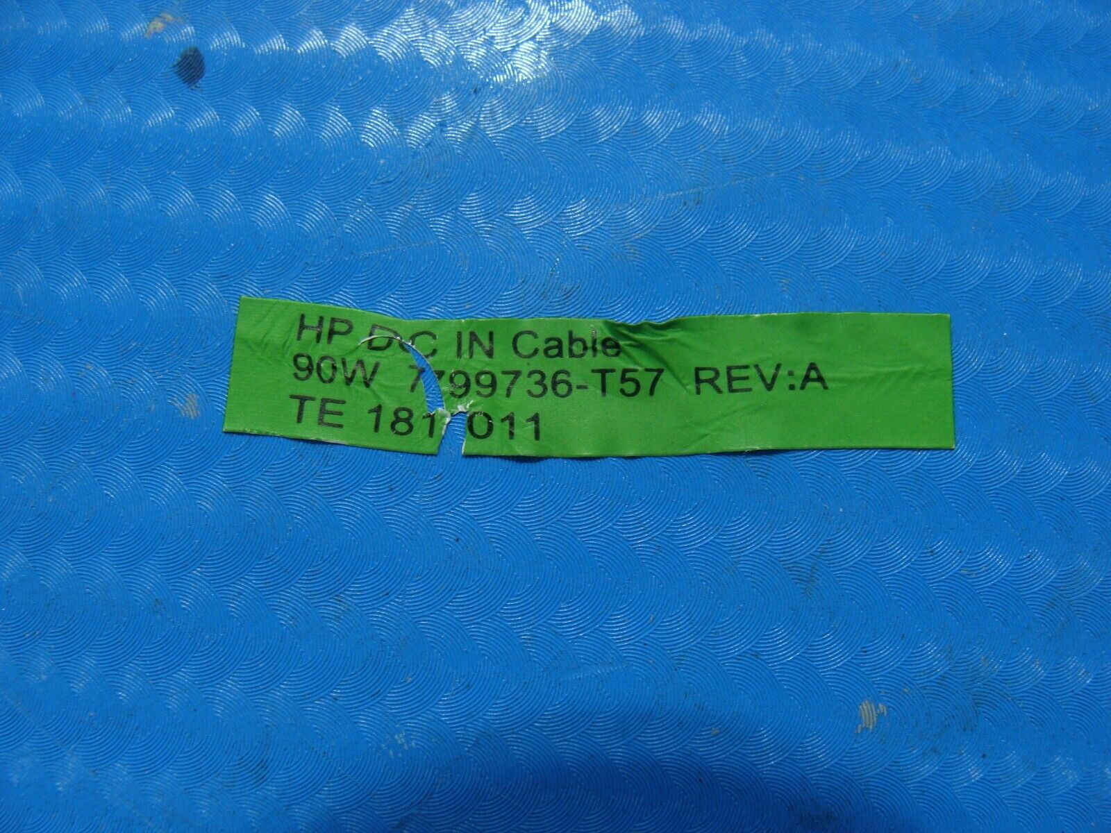 HP 15-db0005dx 15.6" Genuine Laptop DC IN Power Jack w/Cable 799736-T57