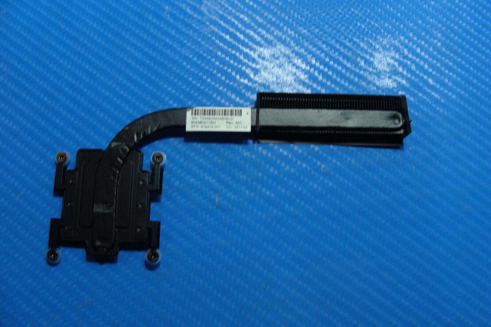 HP EliteBook x360 1030 G2 13.3" OEM CPU Cooling Heatsink 6043B0211501 919415-001