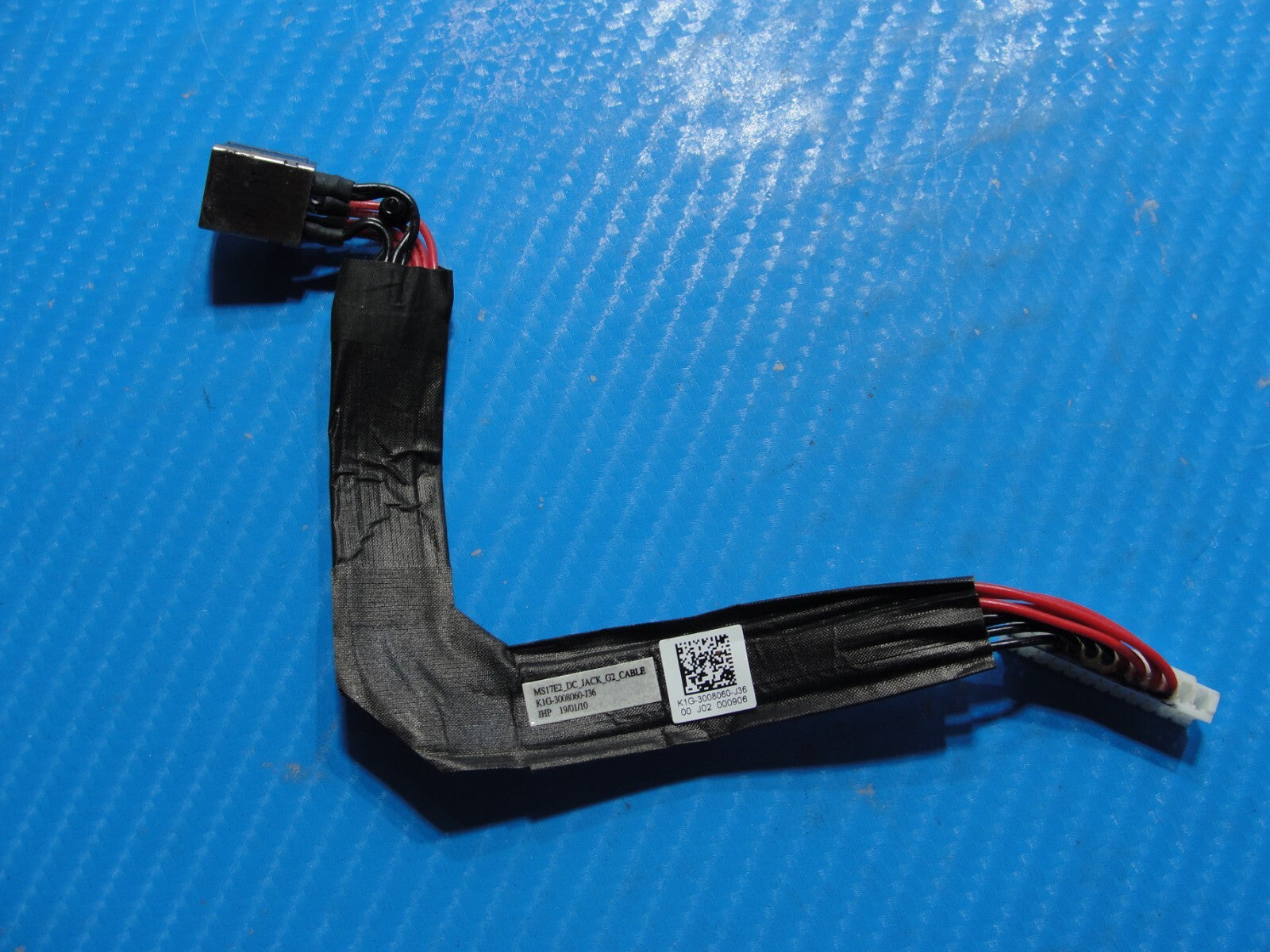 MSI GP75 Leopard 9SD 17.3" Genuine DC IN Power Jack w/Cable K1G-3008060-J36