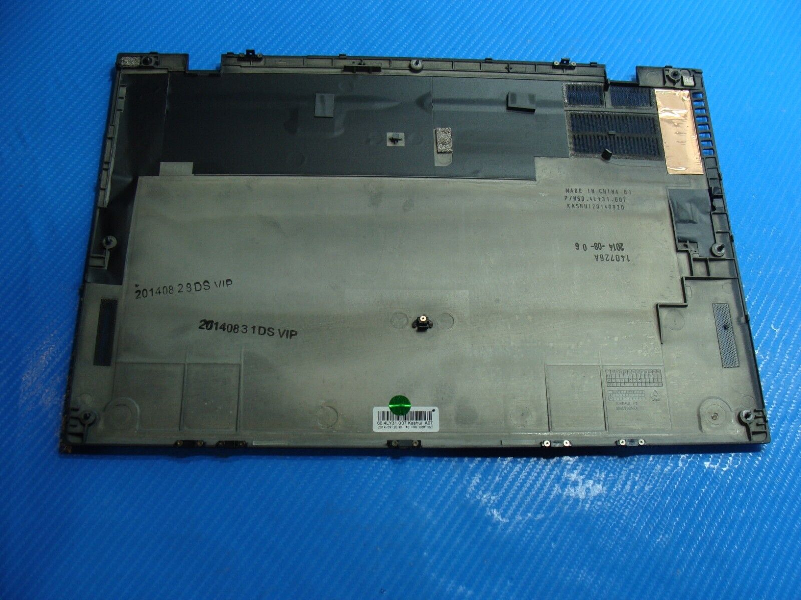 Lenovo ThinkPad X1 Carbon 2nd Gen 14" OEM Bottom Case Base Cover 60.4LY31.007
