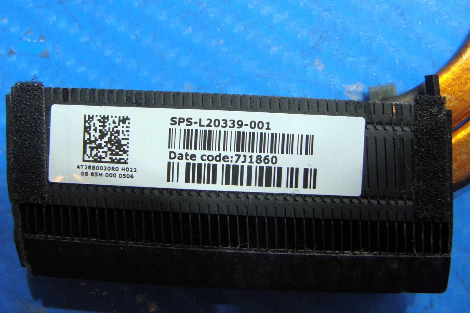 HP Pavilion 15-cx0020nr 15.6" OEM CPU Cooling Heatsink L20339-001 AT28B0020R0
