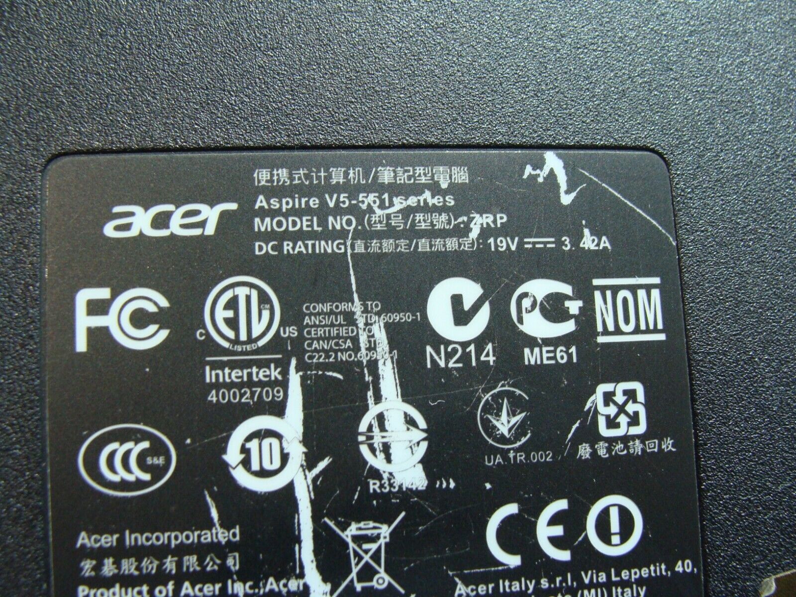 Acer Aspire V5-551-8401 15.6