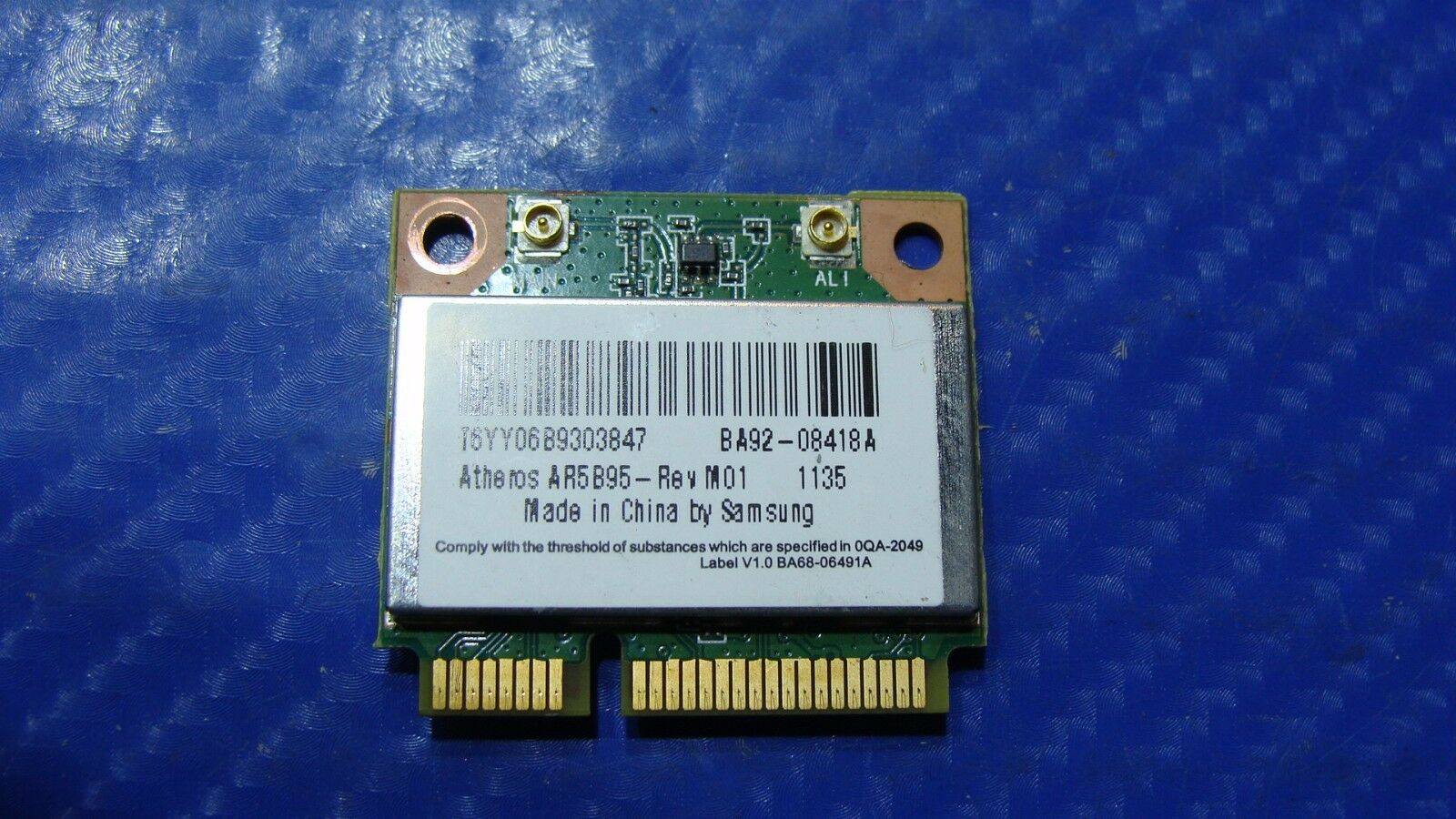 Samsung NP305V5A-A05US 15.6" OEM WiFi Wireless Card AR5B95 BA92-08418A ER* - Laptop Parts - Buy Authentic Computer Parts - Top Seller Ebay