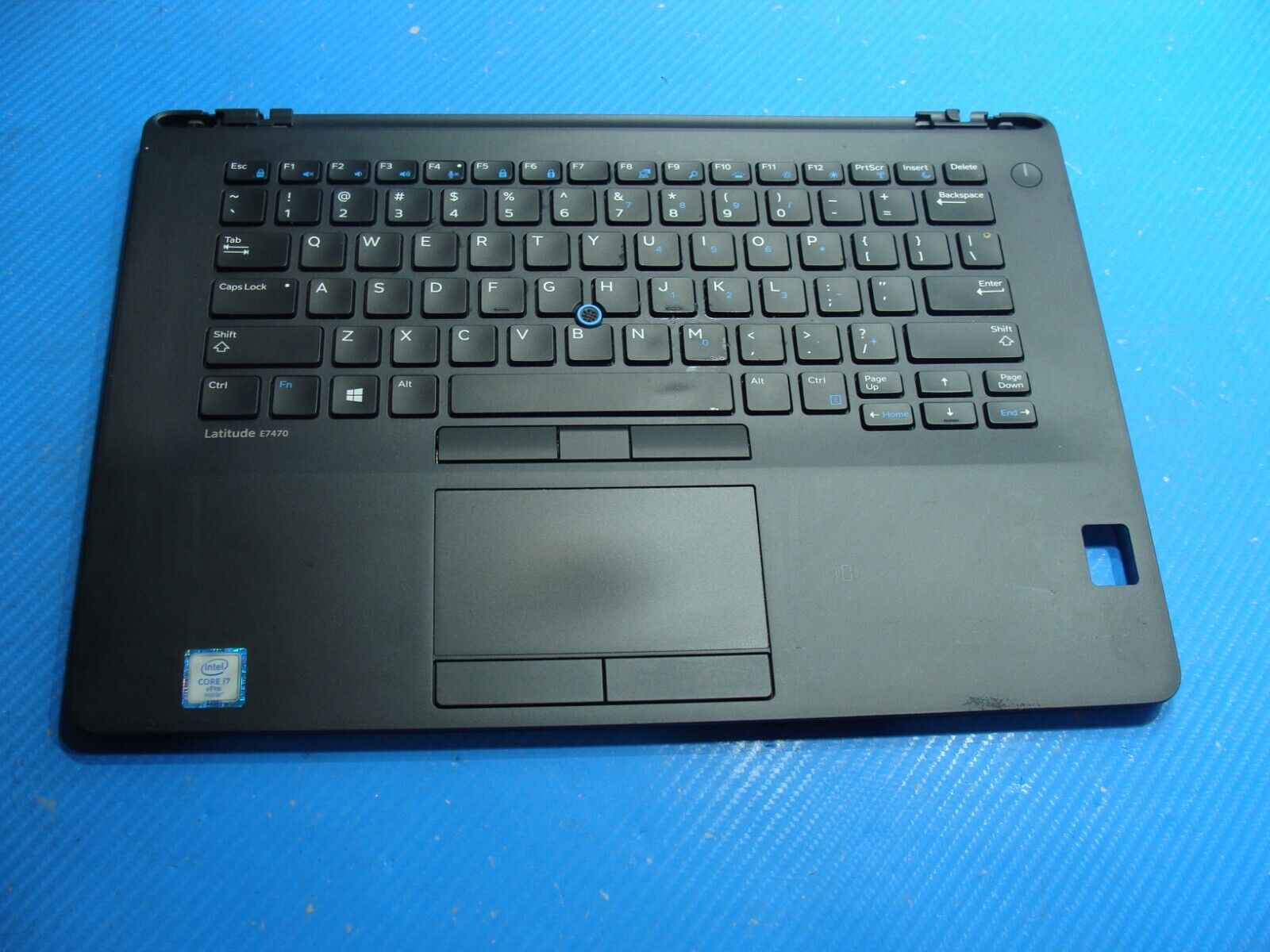 Dell Latitude 14" E7470 Genuine Palmrest w/Keyboard Touchpad Speakers 09Y17