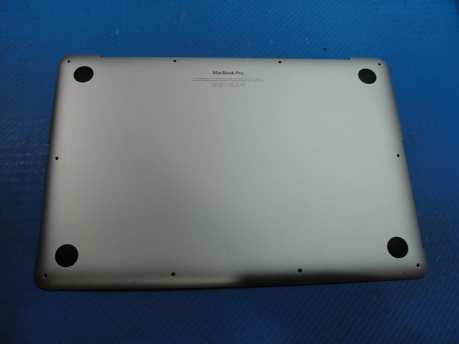 MacBook Pro 13" A1502 Mid 2014 MGX92LL/A Bottom Case Housing 923-00108 Grade A