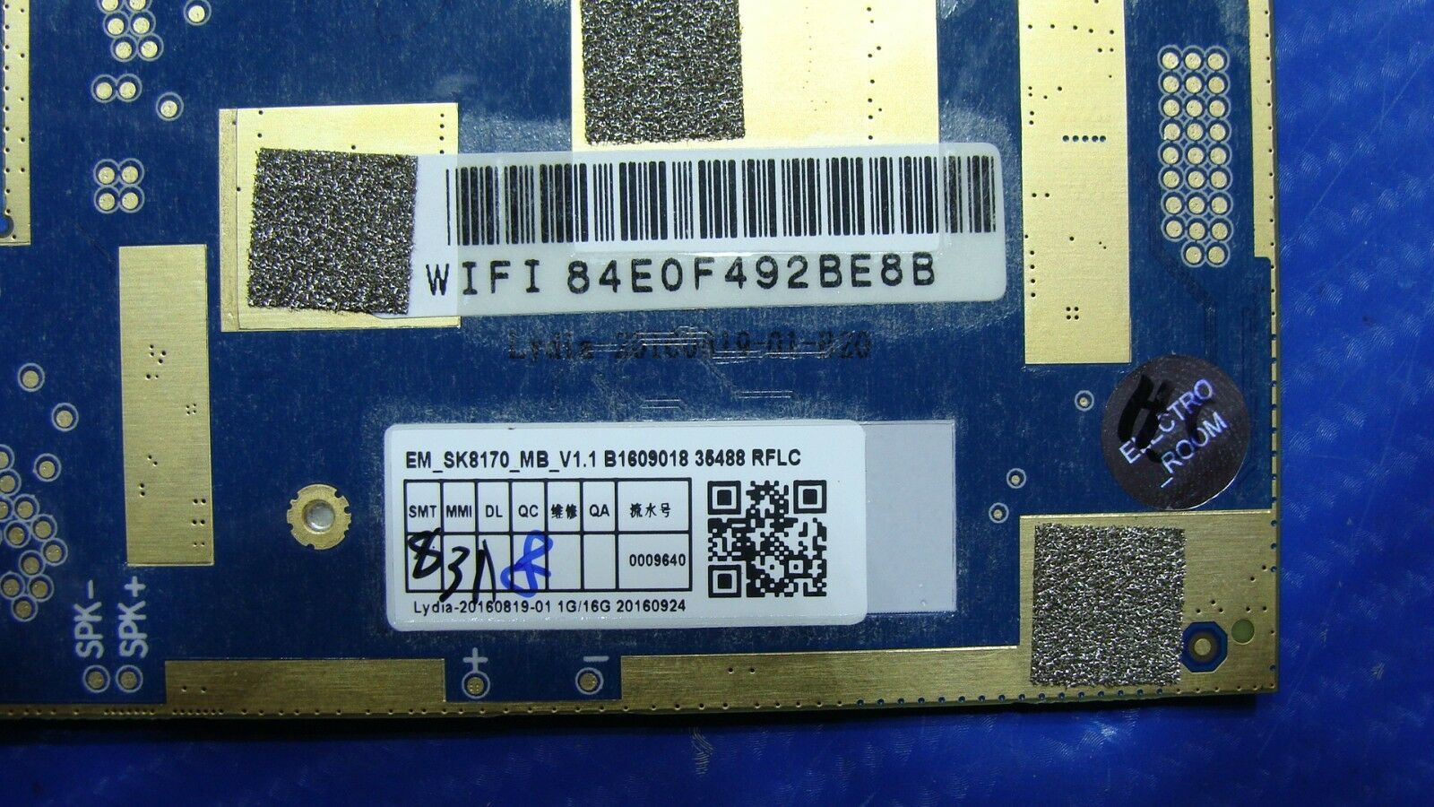 Digiland DL721-RB 7" Tablet Genuine Quadcore Motherboard AS IS ER* - Laptop Parts - Buy Authentic Computer Parts - Top Seller Ebay