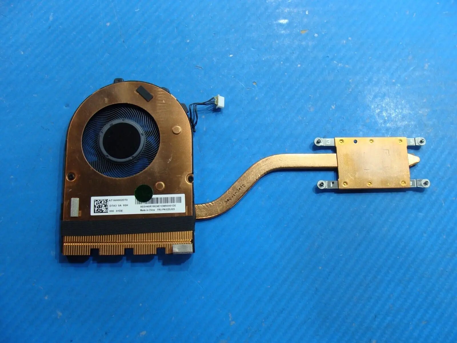 Lenovo ThinkPad E490 14" Genuine CPU Cooling Fan w/Heatsink 02DL825 AT1AH002DT0