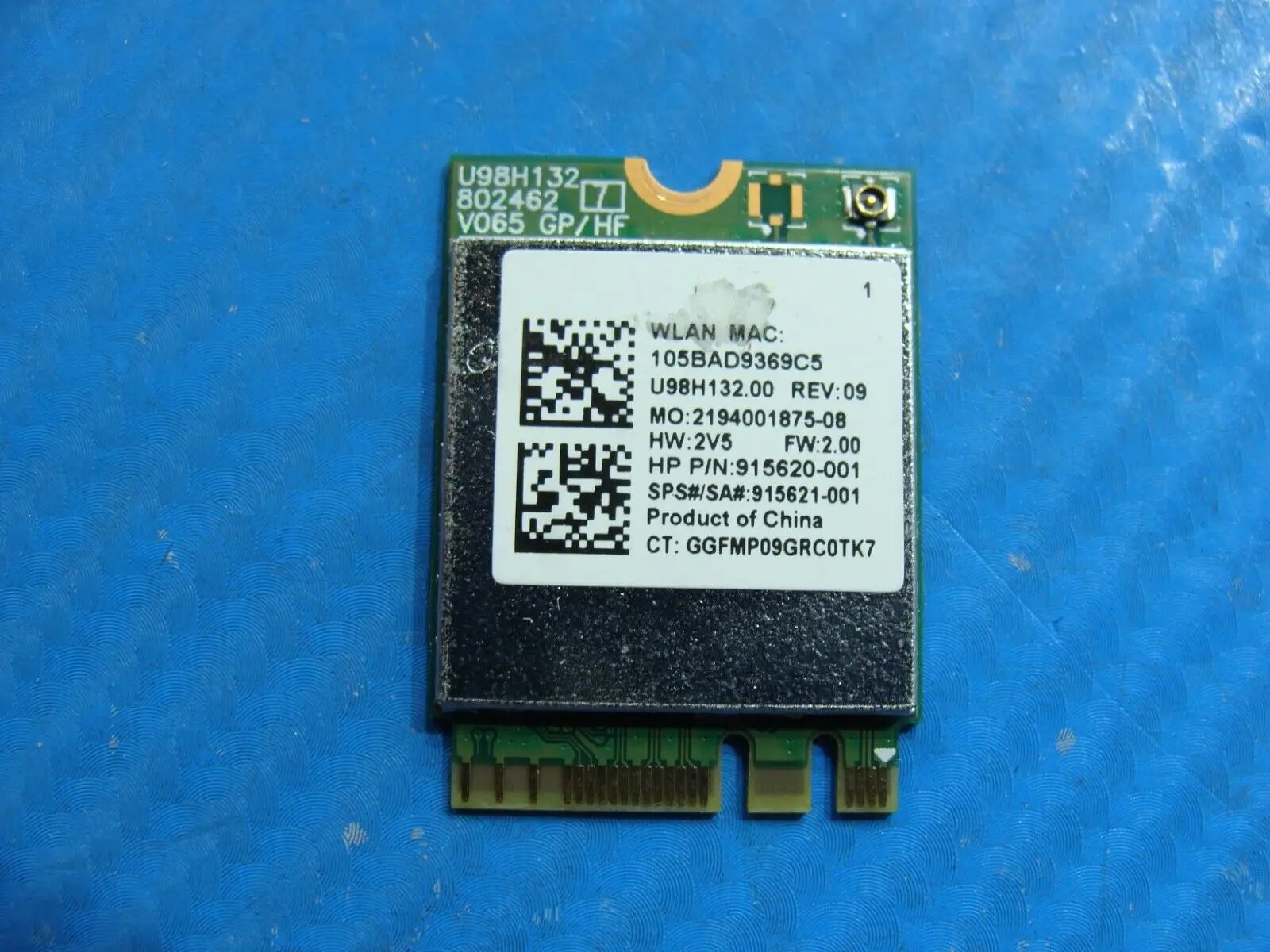 HP 15.6" 15-db0050nr Genuine WiFi Wireless Card RTL8821CE 915620-001 915621-001