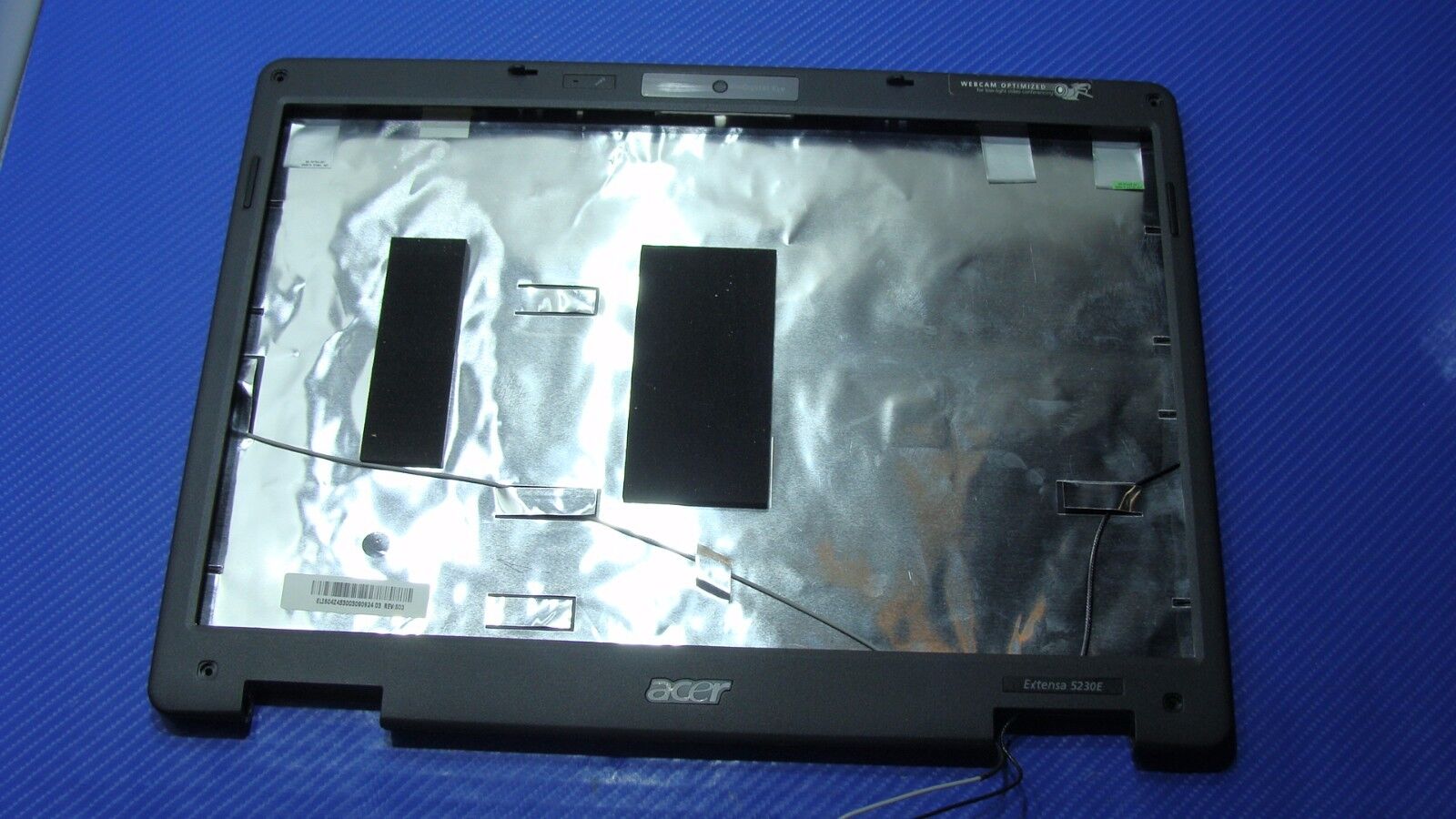 Acer Extensa 15.4" 5230E-2177 LCD Back Cover w/Front Bezel ELI604Z453003090924