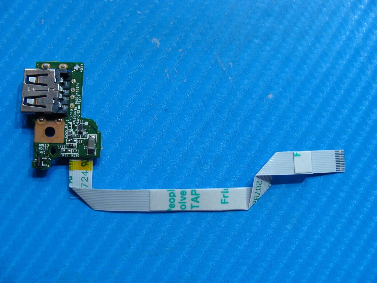 Acer Aspire V5-473P-6459 14" Genuine USB Power Button Board w/Cable DA0ZQKTB8F0