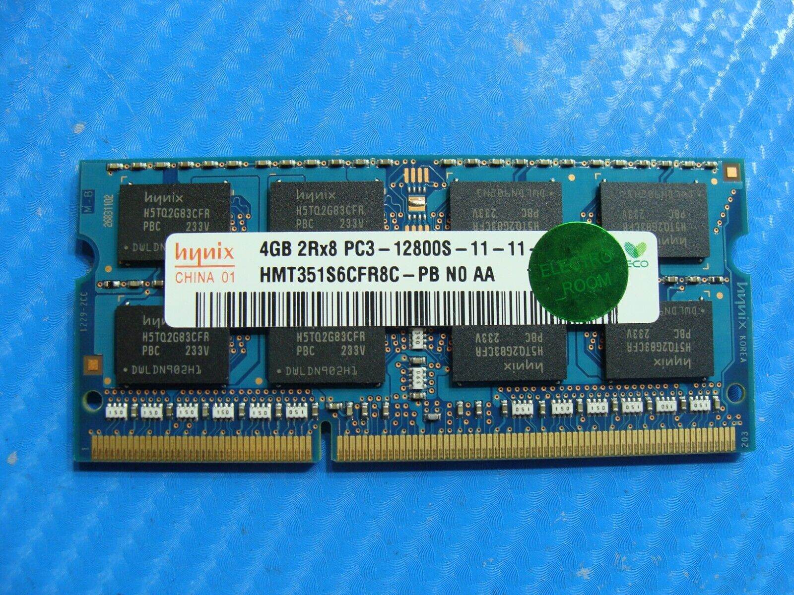 Lenovo T430 Hynix 4GB 2Rx8 PC3-12800S Memory RAM SO-DIMM HMT351S6CFR8C-PB