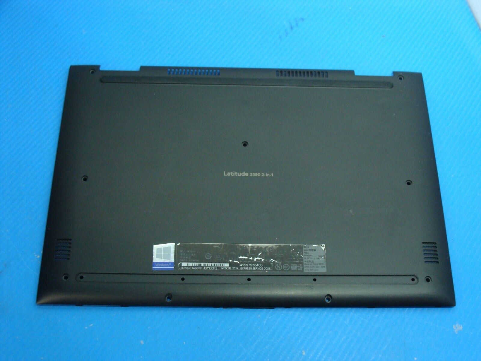 Dell Latitude 3390 2-In-1 13.3" Genuine Laptop Bottom Base Case Cover 4PYV5