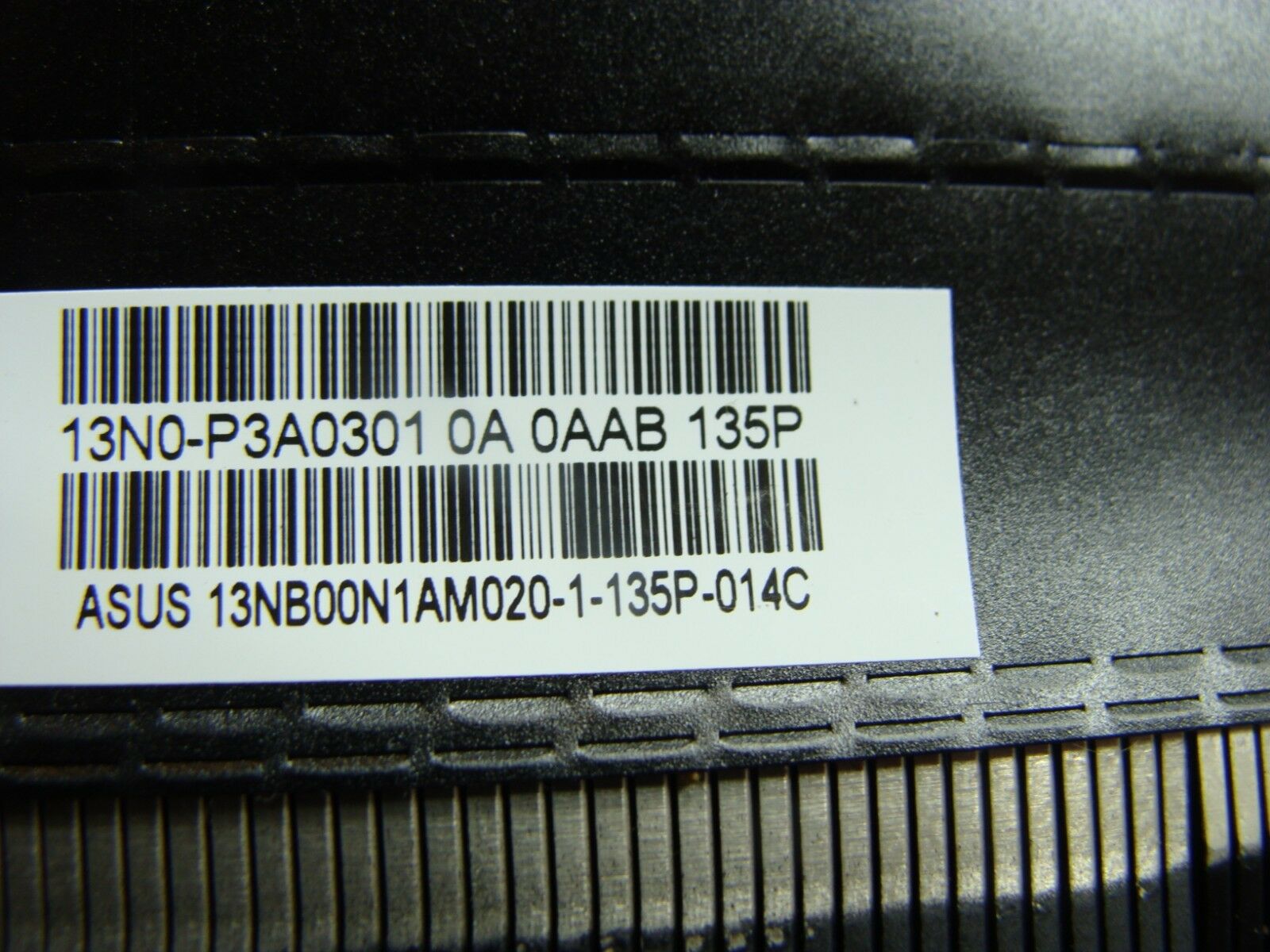 Asus ROG G750JX-RB71 17.3" Genuine Cooling Heatsink 13N0-P3A0301 13NB00N1AM020-1 ASUS