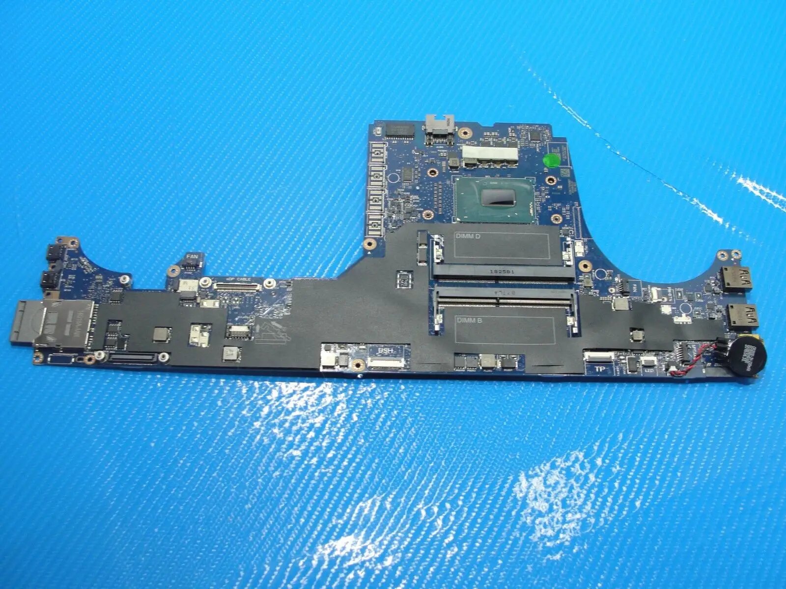 Dell Precision 7530 15.6" Genuine Intel i7-8850H 2.6GHz Motherboard Y0MPW
