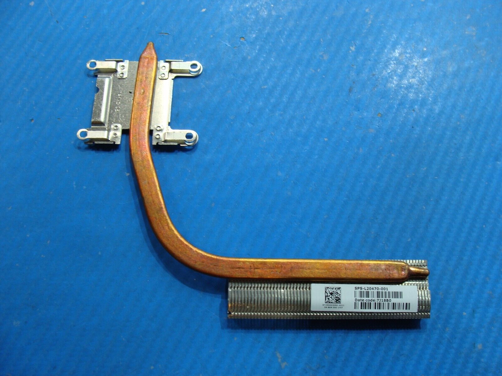 HP 15.6" 15-da0002dx Genuine Laptop CPU Cooling Heatsink L20470-001 AT29M0030R0