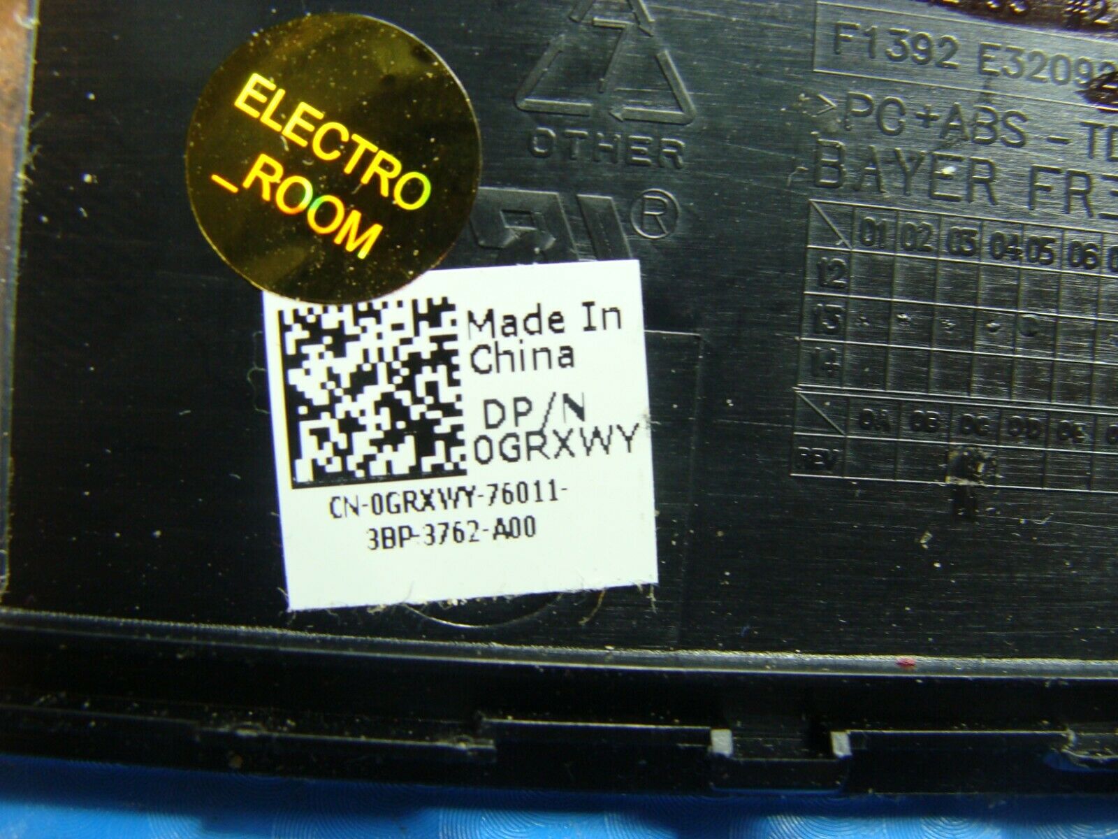 Dell Inspiron 5537 15.6" Genuine Palmrest w/Touchpad GRXWY FA0U5000200 Grade A - Laptop Parts - Buy Authentic Computer Parts - Top Seller Ebay