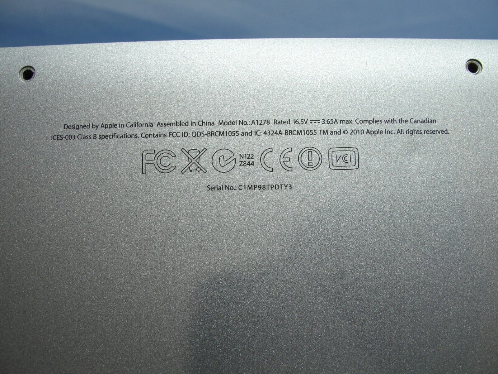 MacBook Pro A1278 13