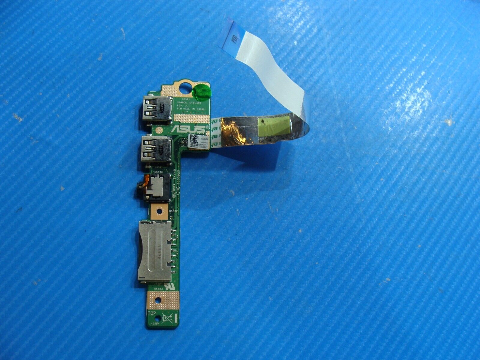 Asus VivoBook S500CA 15.6" Genuine USB Audio Card Reader Board 60NB0060-IO2000