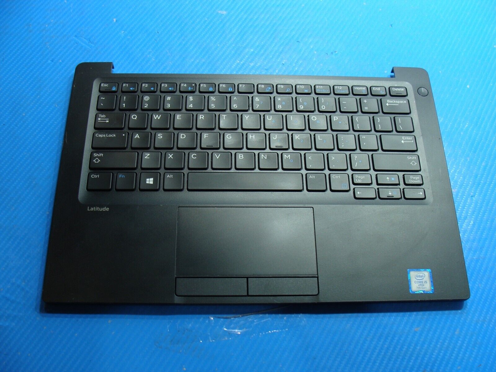 Dell Latitude 7280 12.5" Genuine Palmrest w/Touchpad Keyboard Backlit 0JM9W
