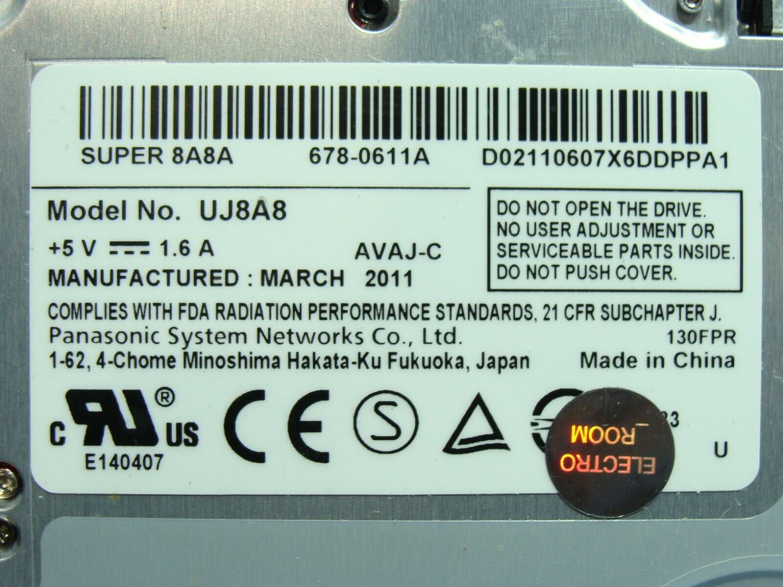 MacBook Pro A1286 15