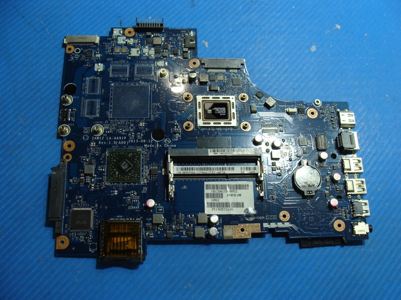 Dell Inspiron 17.3" 5735 AMD A10-5745M 2.1GHz Radeon HD 8610G Motherboard M8THW