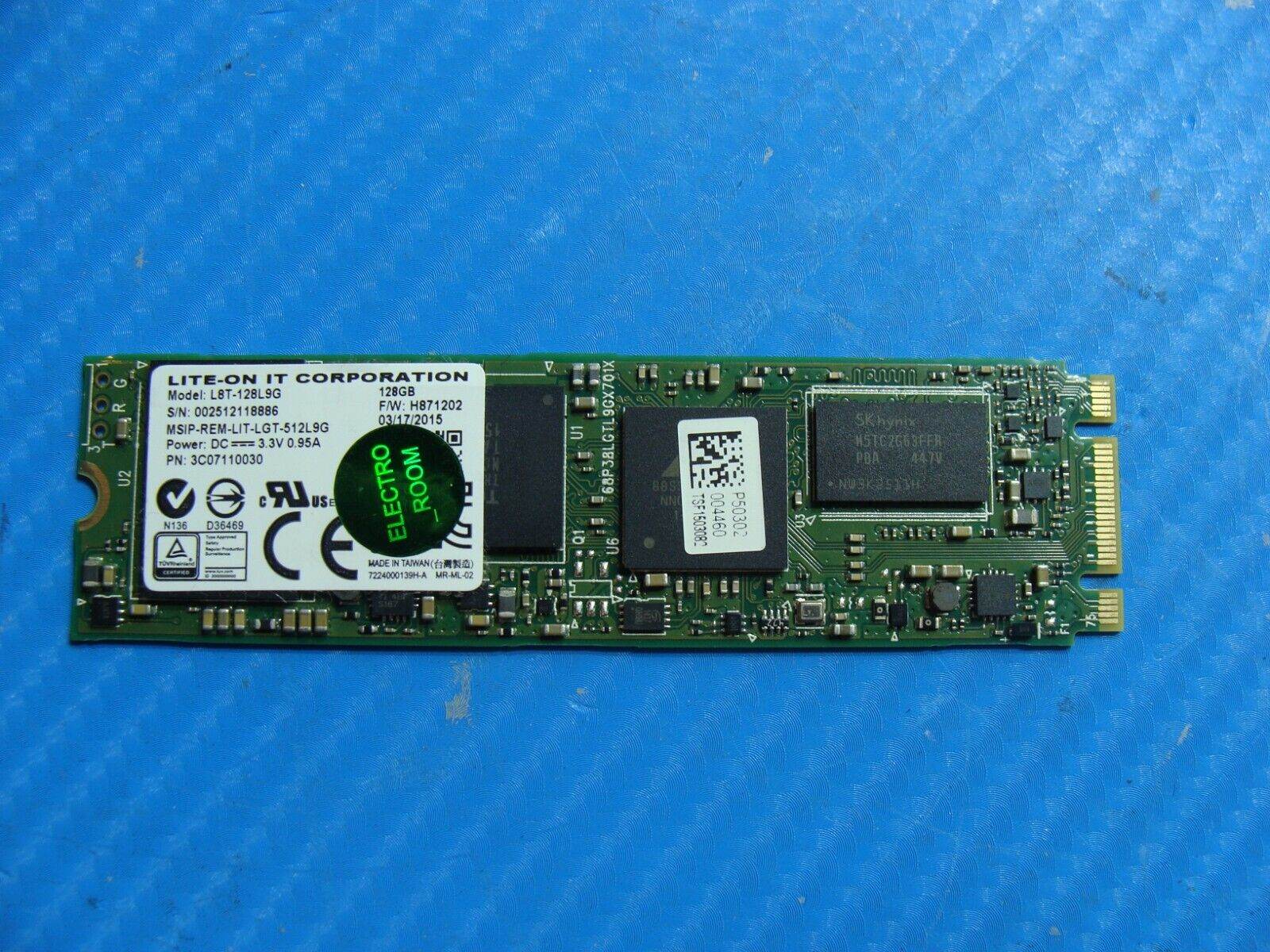 Acer R7-371T LITE-ON 128GB M.2 SATA SSD Solid State Drive L8T-128L9G