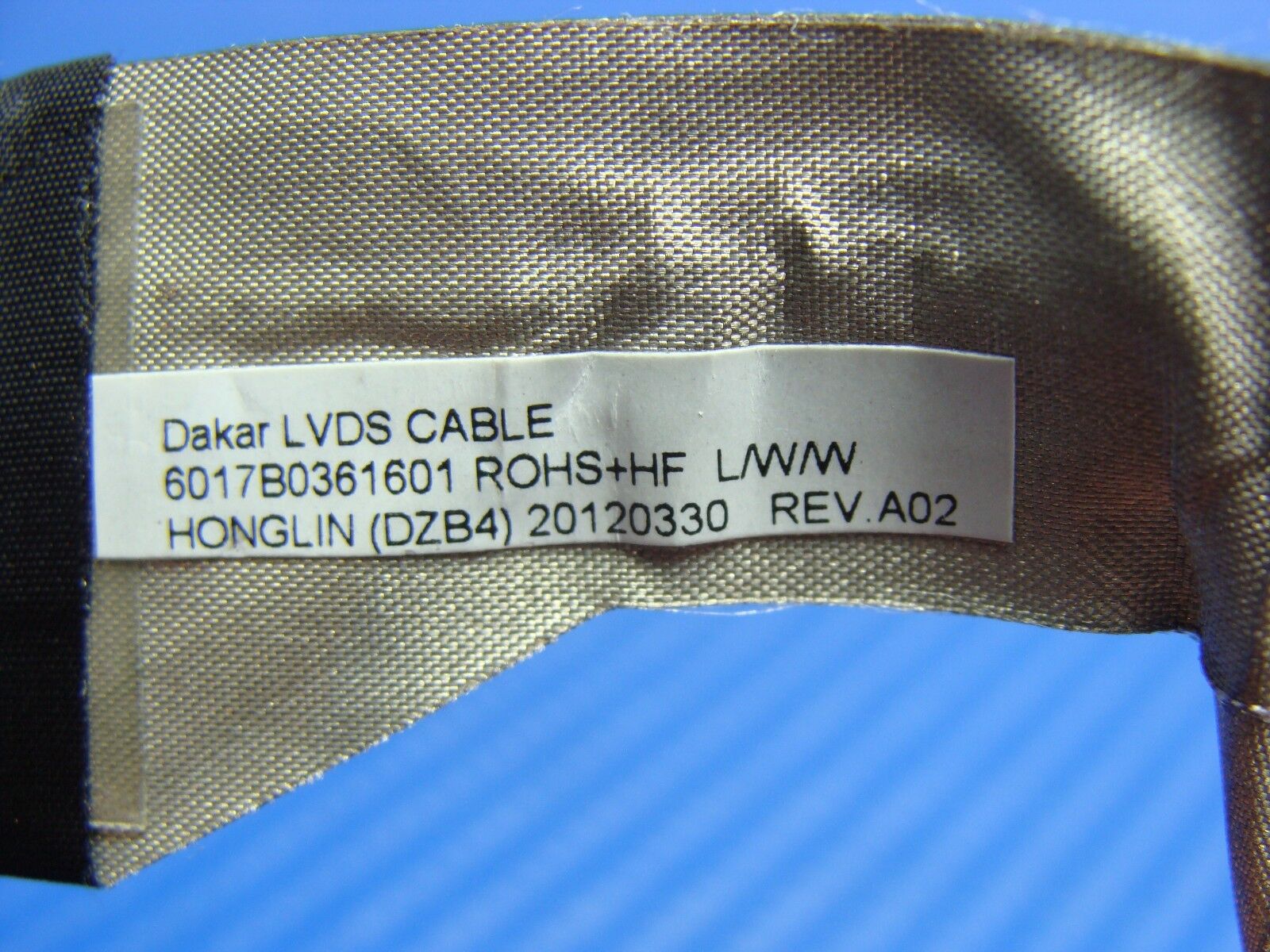 Toshiba Satellite C855-S5214 15.6" Genuine LVDS LCD Video Cable 6017B0361601 Apple