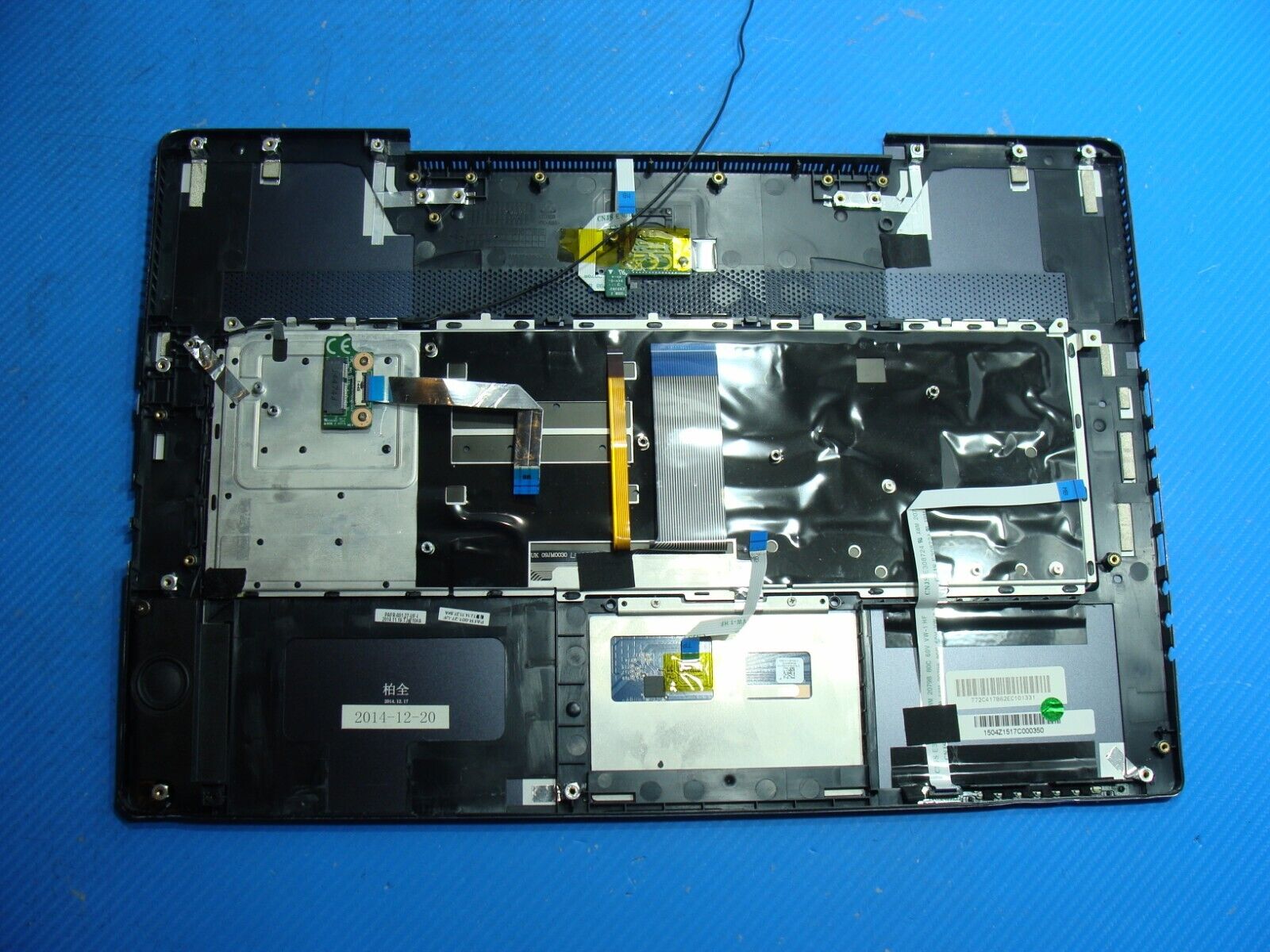 MSI GS70 2QE MS-1773 17.3" Genuine Laptop Palmrest w/Backlit Keyboard Touchpad