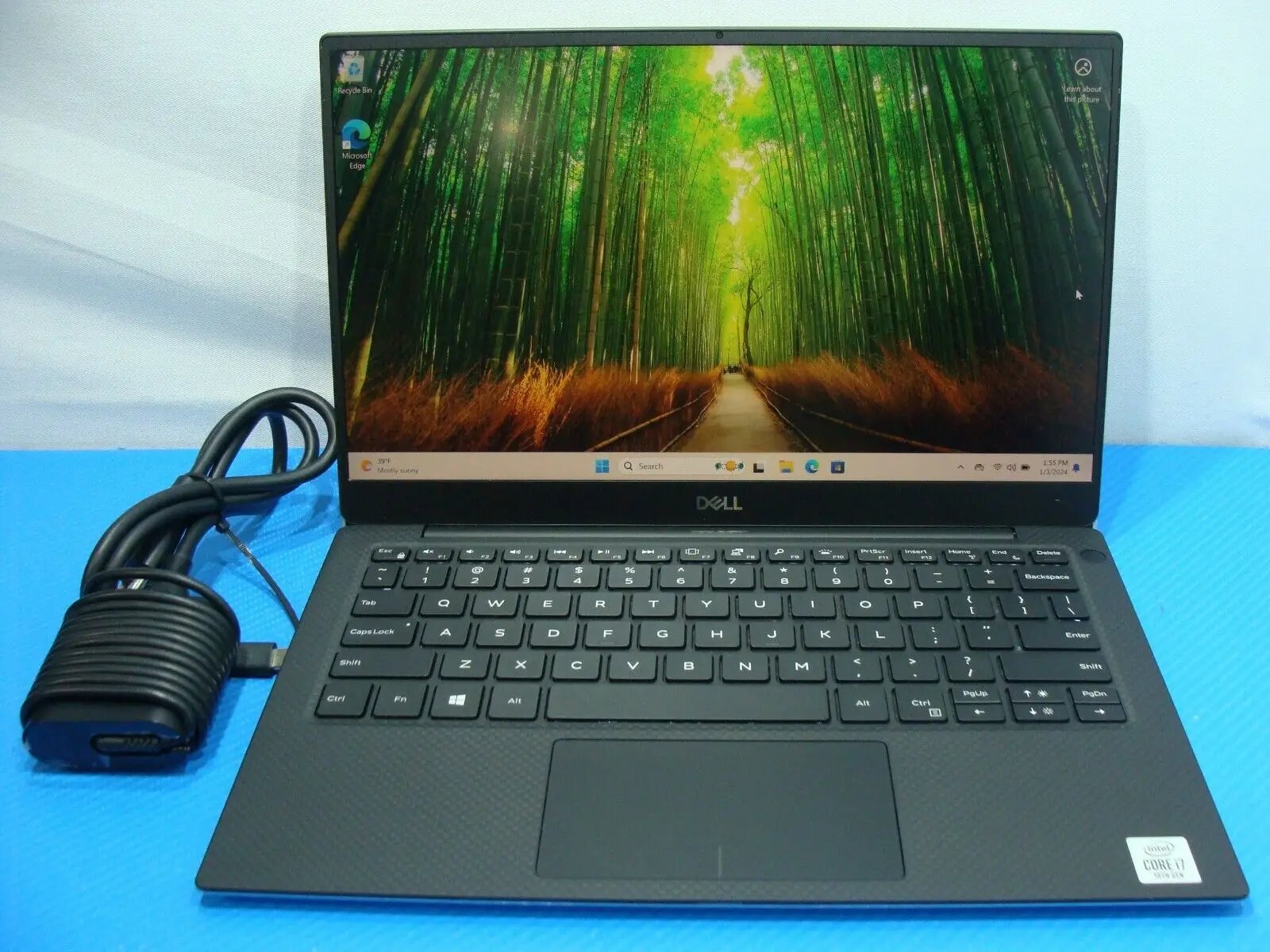 PwR Battery Dell XPS 13 7390 13.3 FHD i7-10710U 1.1GHz 16GB 256GB SSD +Charger