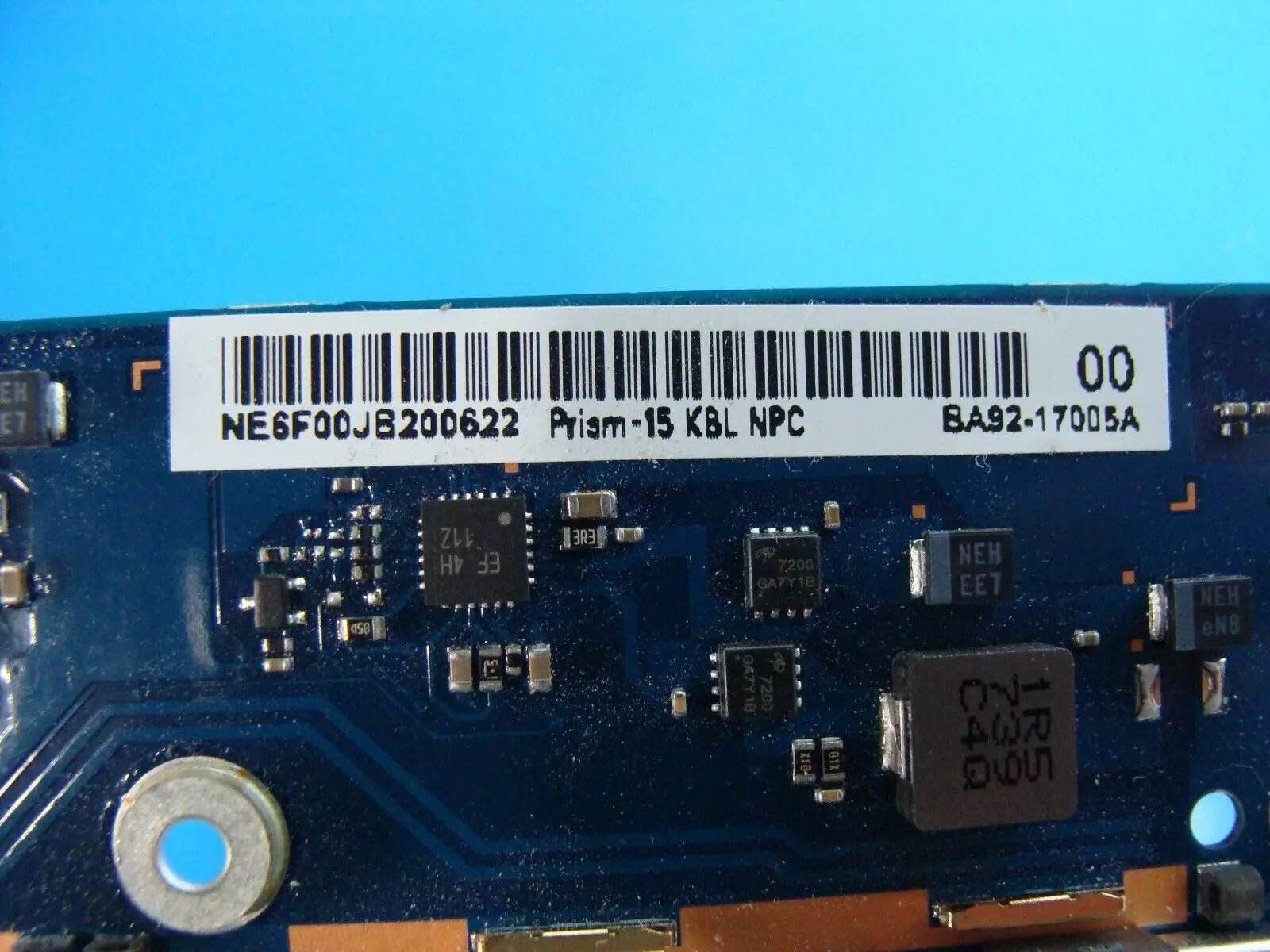 Samsung Notebook 7 NP740U5M-X01US i7-7500U 2.7GHz Motherboard BA92-17005B AS IS