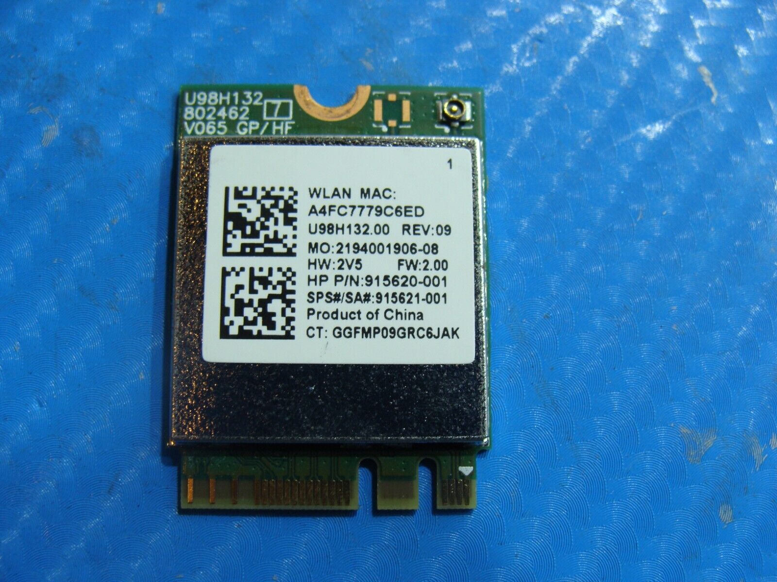 HP 17.3" 17-by1061st Genuine Laptop WiFi Wireless Card RTL8821CE 915620-001