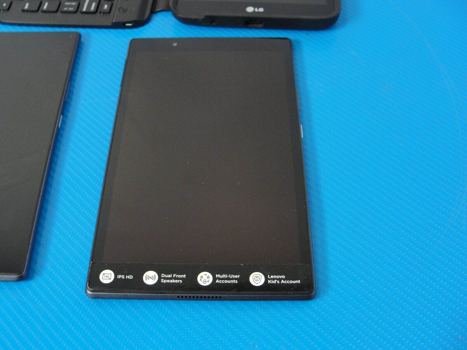 LOT OF 5 Tablet: Asus ZenPad Z8s P00J, 2x Lenovo TB8504F, LG GPad VK8104G, Acer