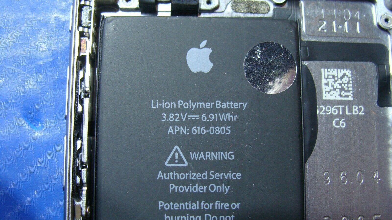 iPhone 6 A1549 4.7" 2014 MG632LL/A Verizon Genuine Back Case w/ Battery GS65604 Apple