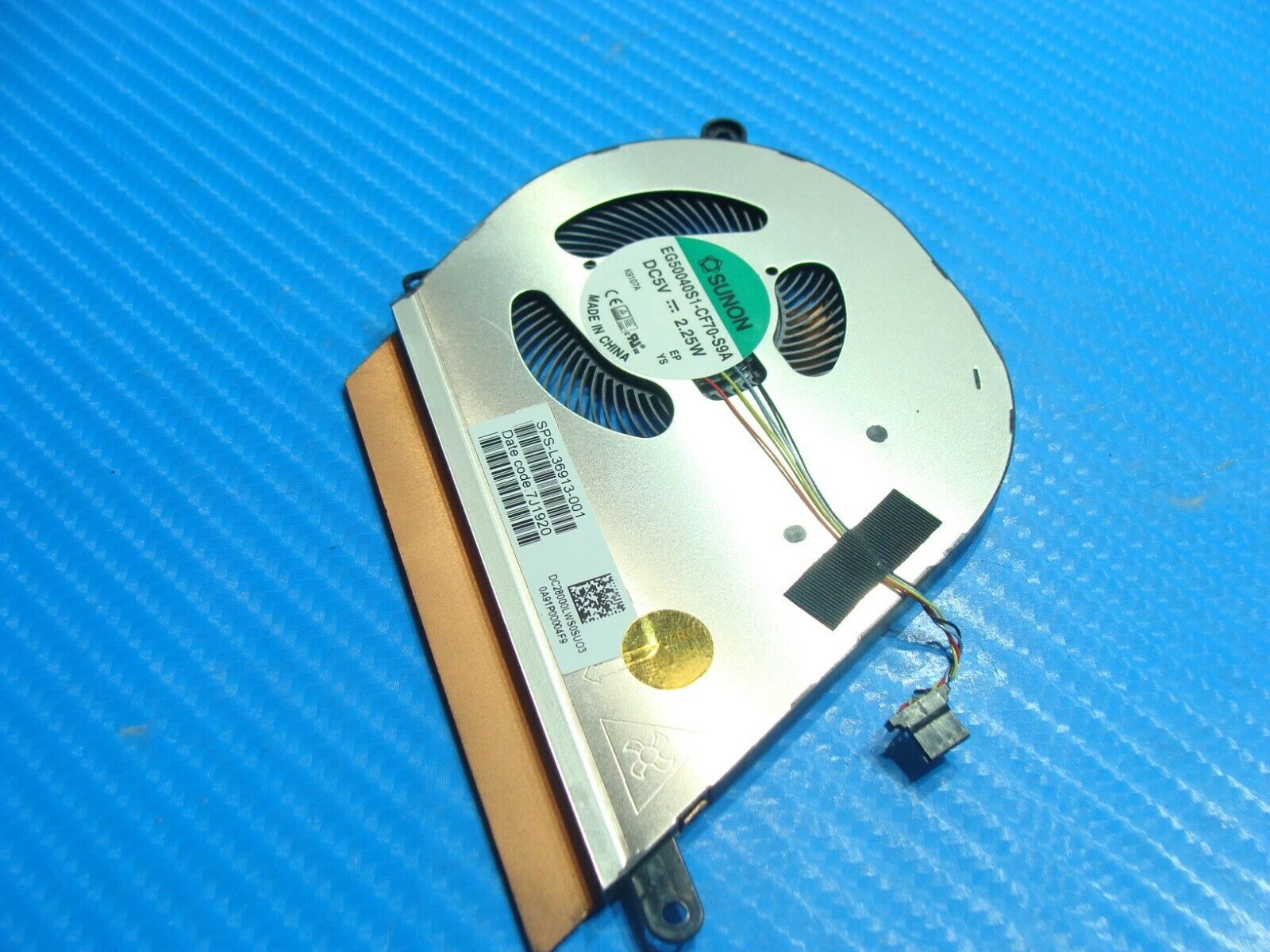 HP Chromebook x360 14" 14-da0011dx OEM CPU Cooling Fan L36913-001 DC28000LWS0 - Laptop Parts - Buy Authentic Computer Parts - Top Seller Ebay