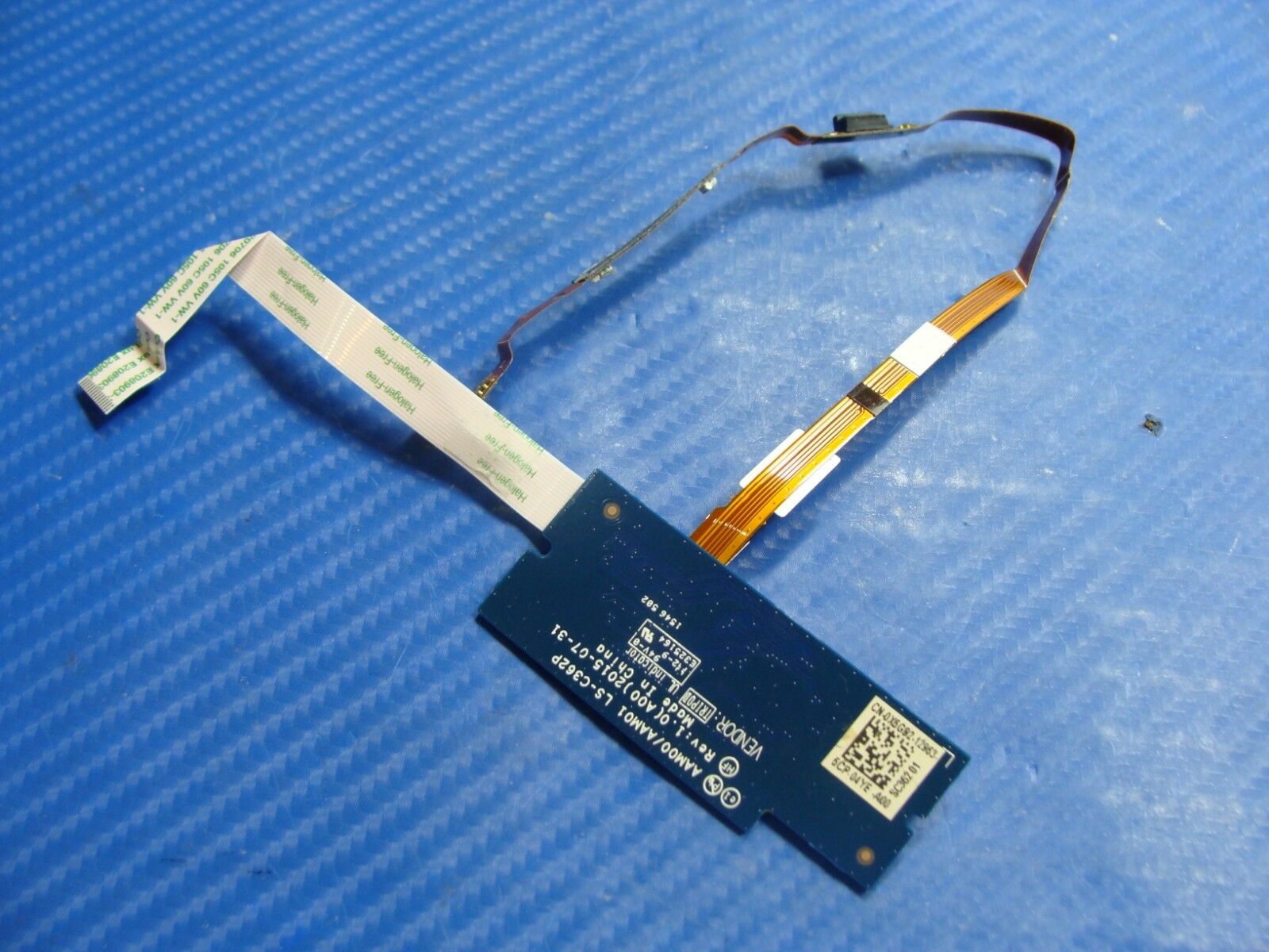 Dell XPS 15 9550 15.6" Genuine Keyboard Connector Board w/Cables LS-C362P ER* - Laptop Parts - Buy Authentic Computer Parts - Top Seller Ebay