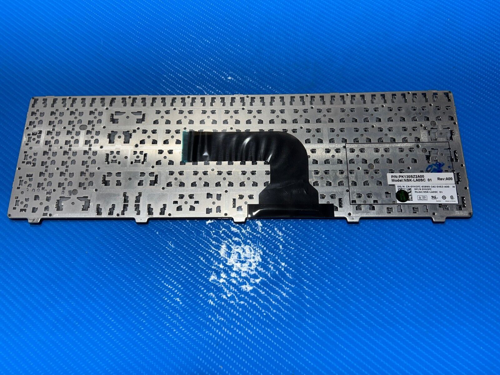 Dell Inspiron 3521 15.6" Genuine Laptop US Keyboard YH3FC PK130SZ2A00 NSK-LA0SC