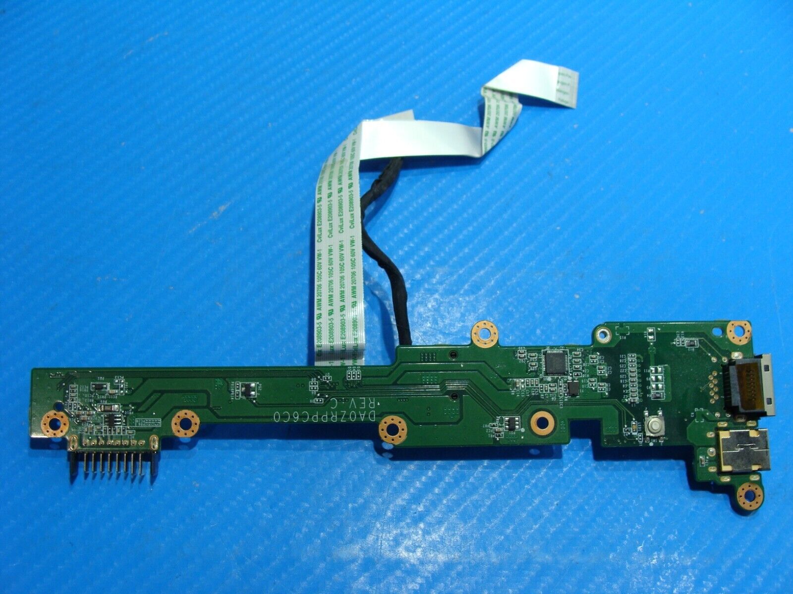Acer Aspire V5-551-8401 15.6" LAN DC Power Button Board w/Cables DA0ZRPPC6C0