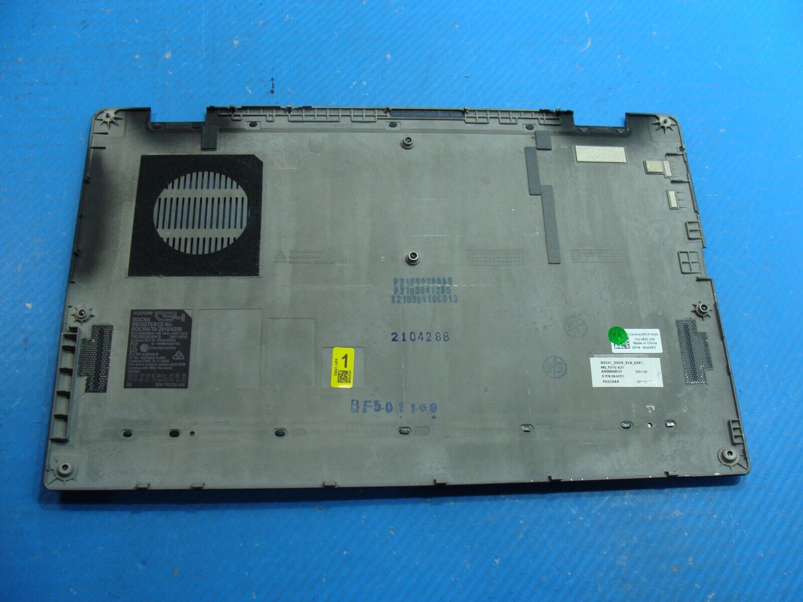 Dell Latitude 14" 7420 Genuine Bottom Case Base Cover Black H4XRY AM30S000101