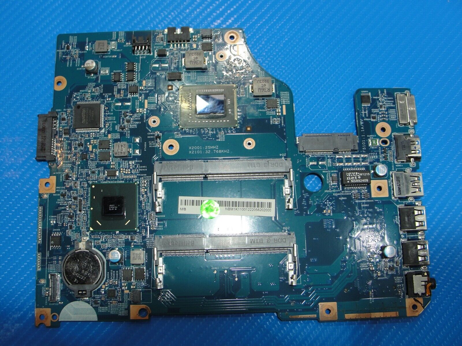 Acer Aspire V5-571-6889 15.6" OEM Intel i3-2367M 1.4GHz Motherboard NB.M1K11.001
