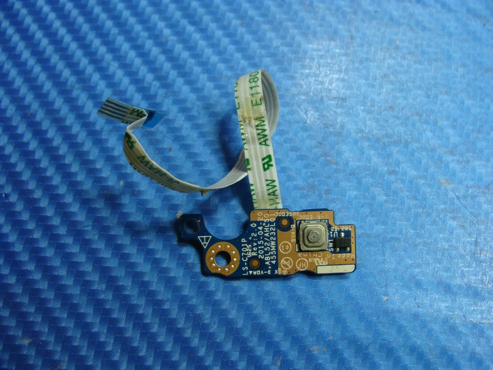 HP 15-ba078dx 15.6" Genuine Laptop Power Button Board w/Cable LS-C701P ER* - Laptop Parts - Buy Authentic Computer Parts - Top Seller Ebay