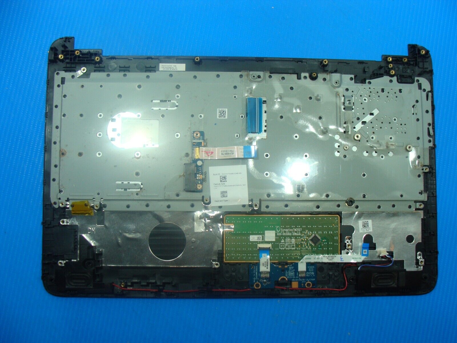 HP 15-ac163nr 15.6" Genuine Palmrest w/Touchpad Keyboard AP1EM000332