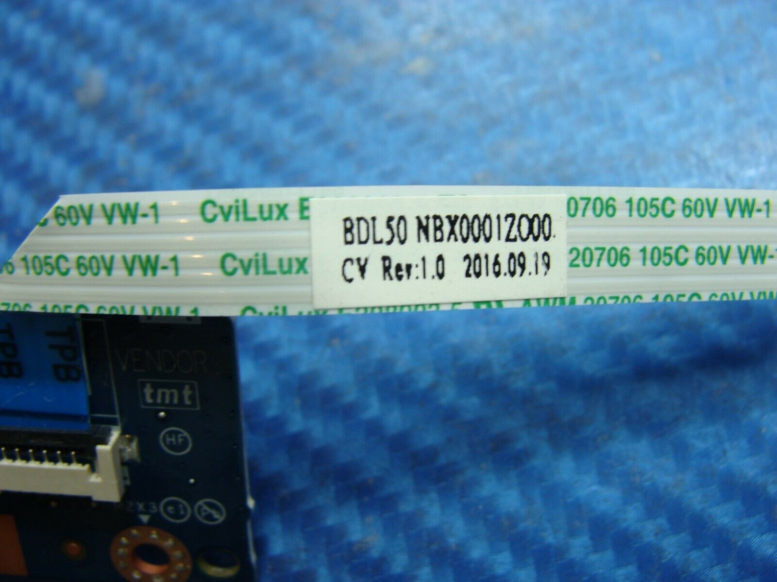 HP 15.6" 15-ay065ns Genuine Laptop TouchPad Mouse Button Board w/Cable LS-D701P - Laptop Parts - Buy Authentic Computer Parts - Top Seller Ebay