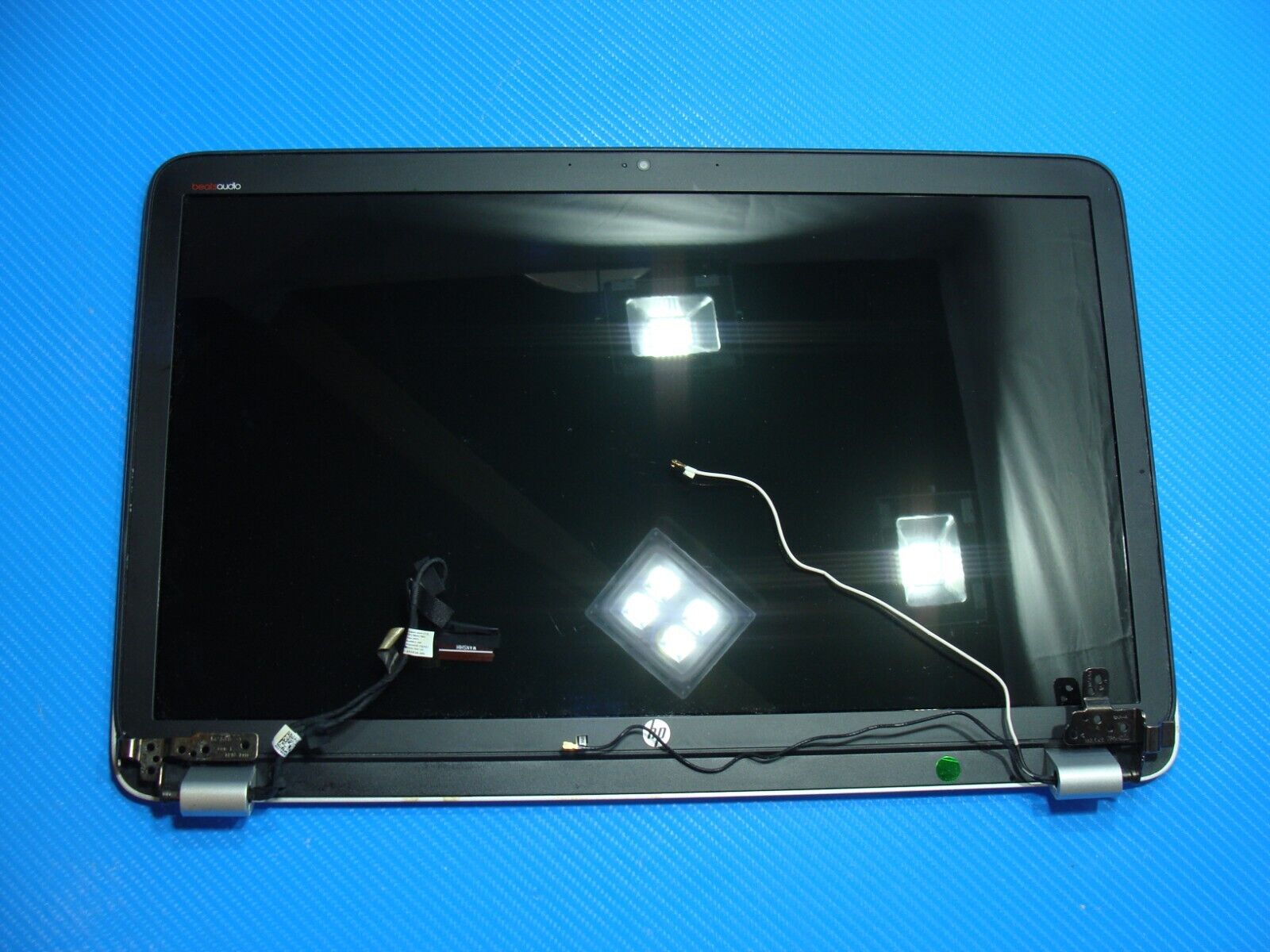 HP Envy 17.3" 17-j010us Genuine Glossy HD+ LCD Screen Complete Assembly Silver