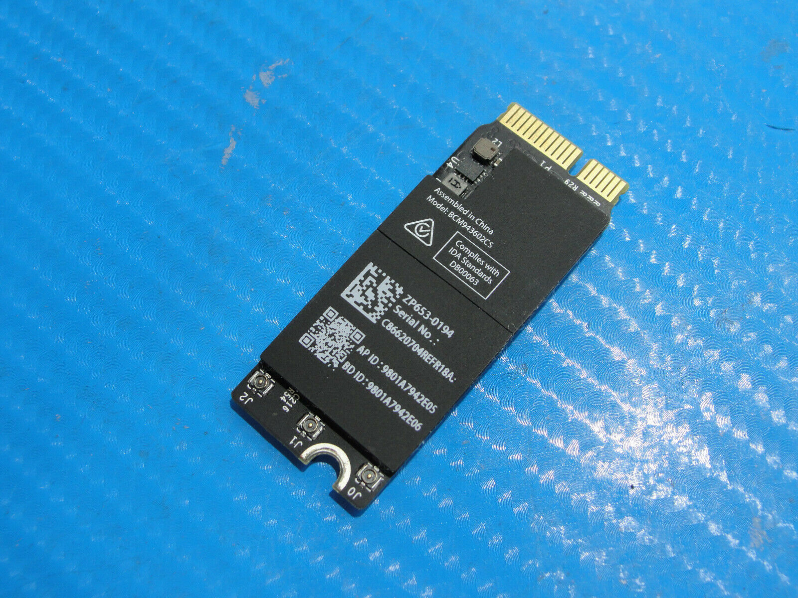 MacBook Pro A1502 13" 2015 MF839LL/A Genuine WiFi Wireless Card 661-02363 - Laptop Parts - Buy Authentic Computer Parts - Top Seller Ebay