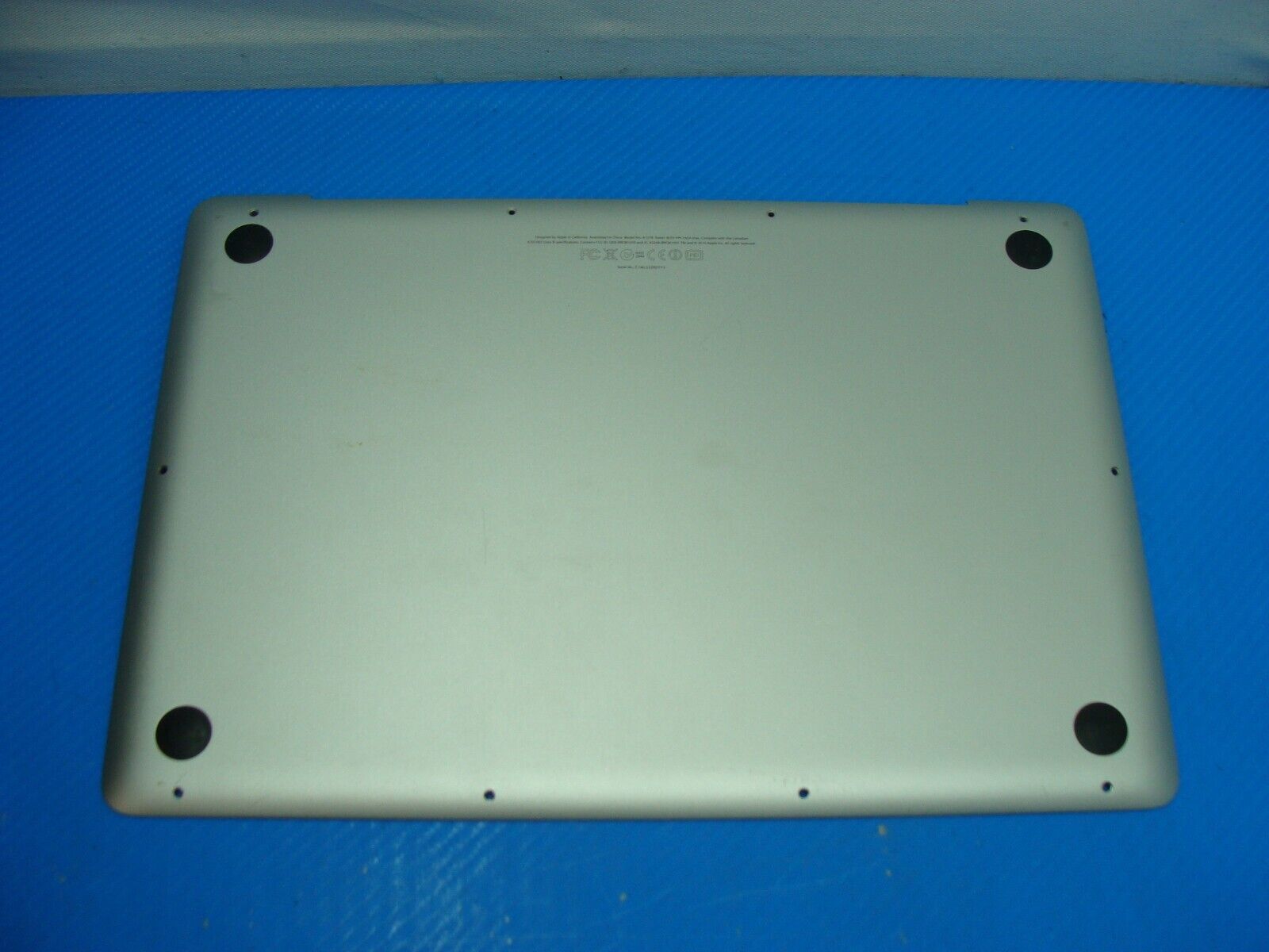 MacBook Pro 13" A1278 Mid 2012 MD101LL/A Genuine Bottom Case Silver 923-0103