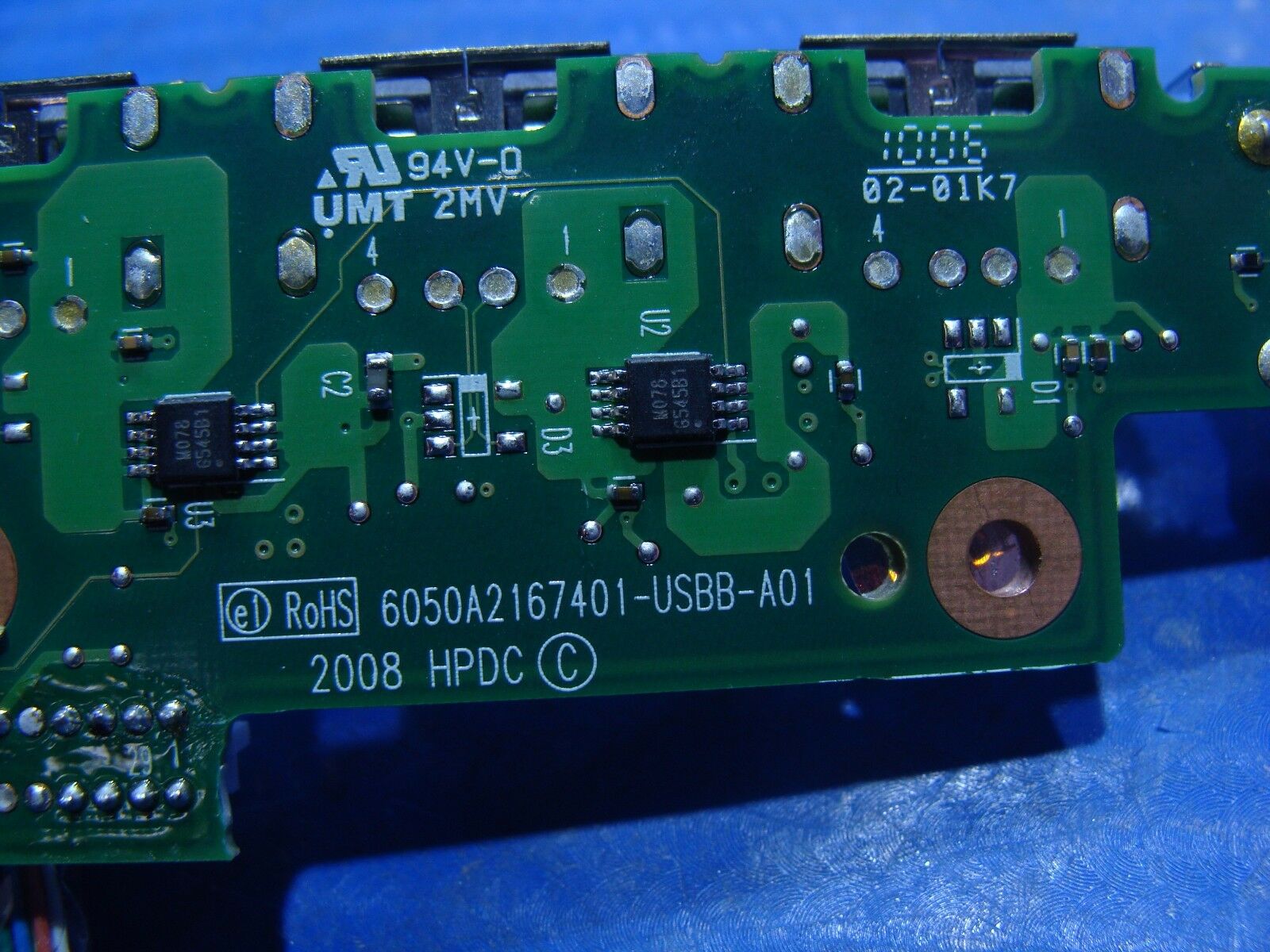 HP EliteBook 8730w 17.1" Genuine USB Port Board w/ Cable 6050A2167401 ER* - Laptop Parts - Buy Authentic Computer Parts - Top Seller Ebay