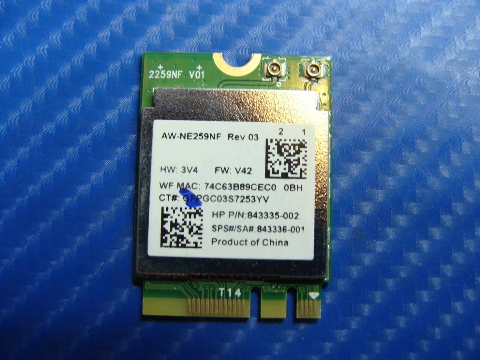 HP 15.6" 15-ba079dx OEM WiFi Wireless Card 857334-855 843335-002 843336-001 GLP* - Laptop Parts - Buy Authentic Computer Parts - Top Seller Ebay