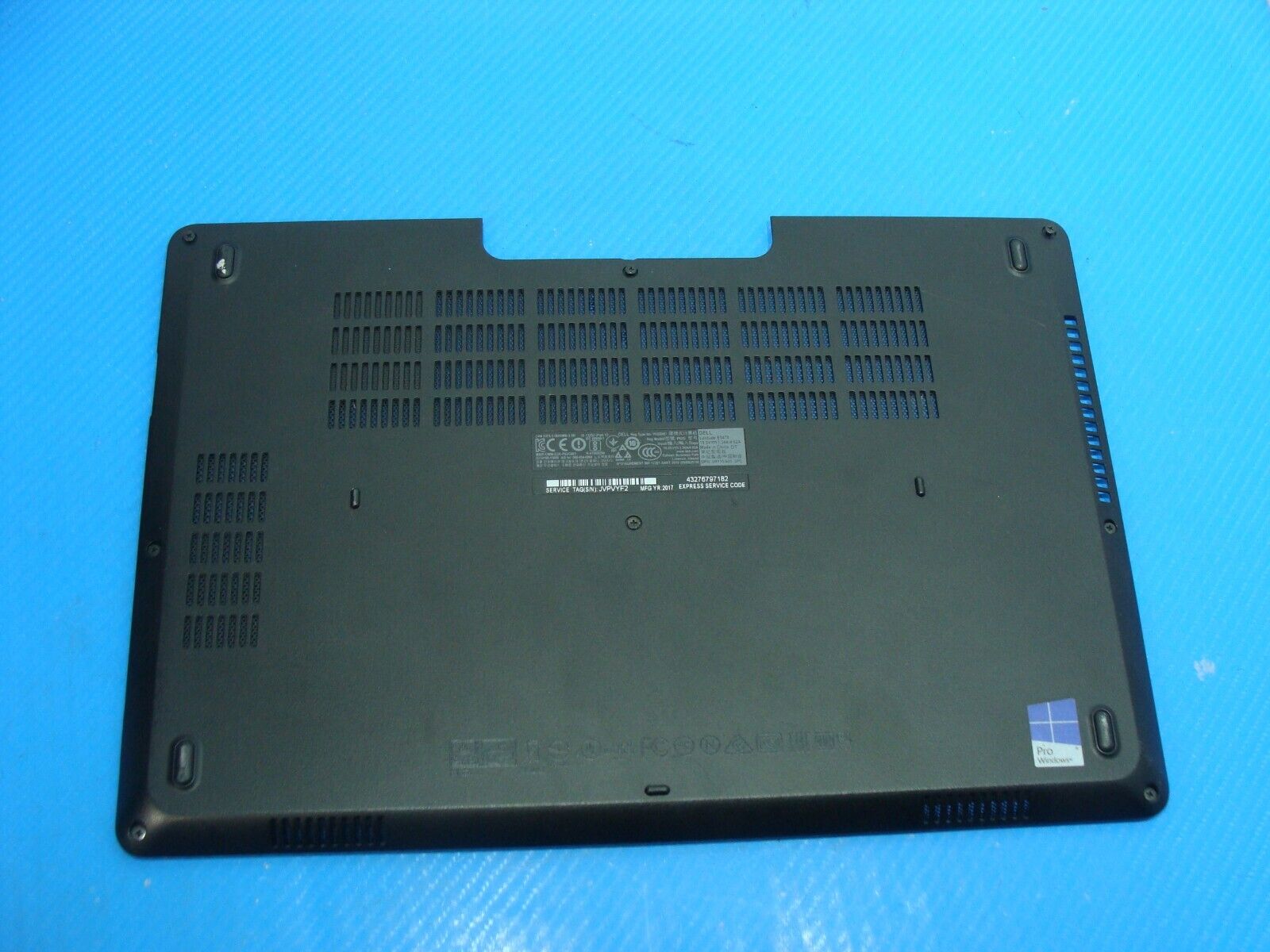 Dell Latitude E5470 14" Genuine Bottom Case Base Cover 9F6T6 AP1FD000402