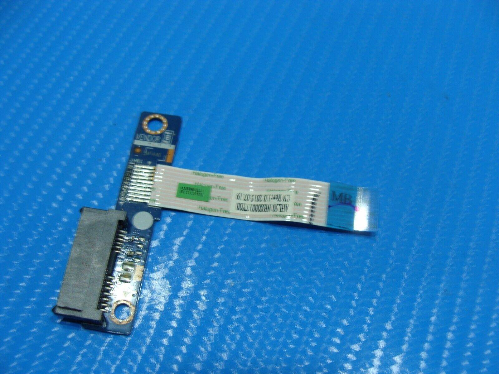 HP Pavilion 15.6” 15-ac161nr DVD Optical Drive Connector Board w/Cable LS-C706P